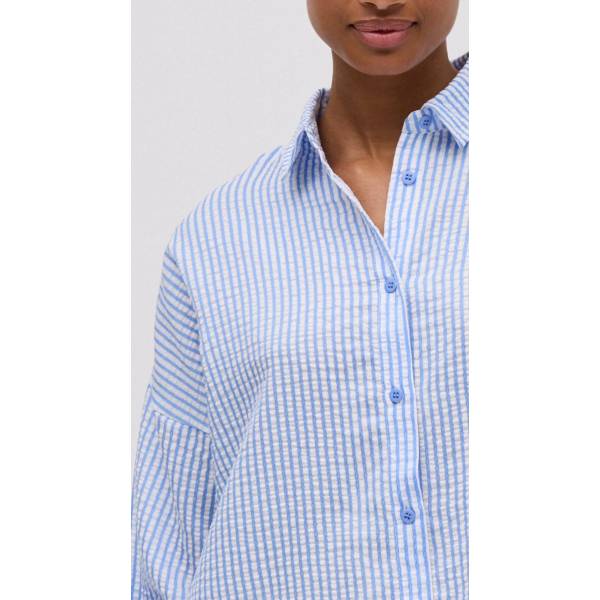 KOSZULA PAROS 86122 NIEBIESKA