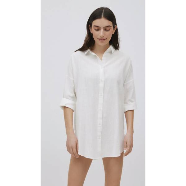 KOSZULA SORIA 86148 BIAŁA