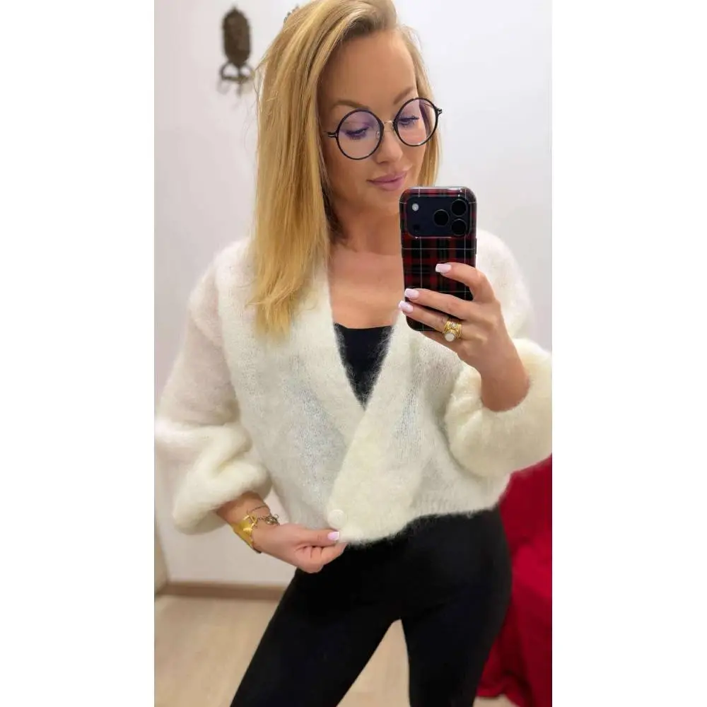 SWETER KARDIGAN Z GUZIKAMI