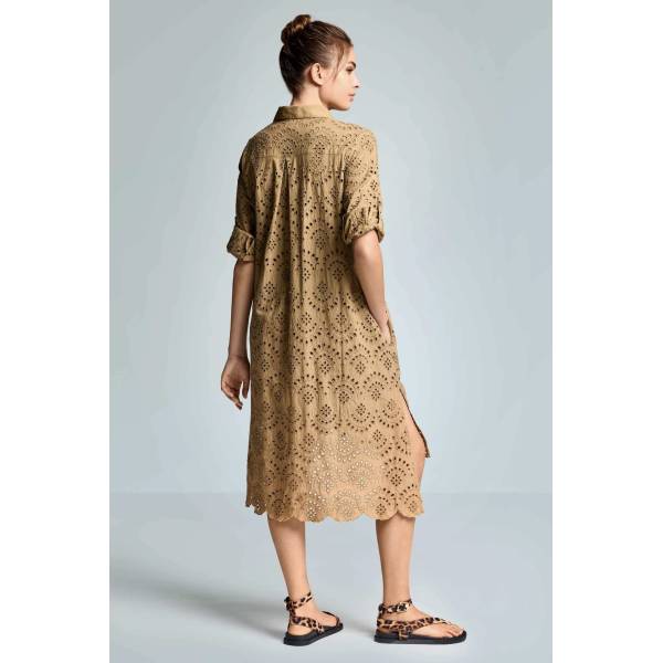 SUKIENKA KOSZULOWA KHAKI